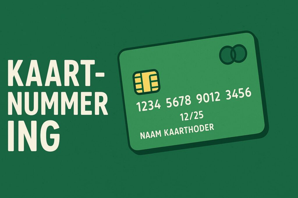 Kaartnummer ING