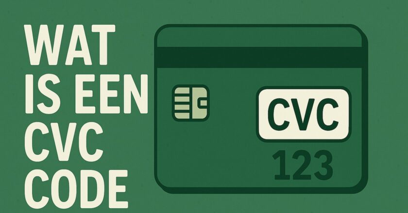 Wat is een cvc code