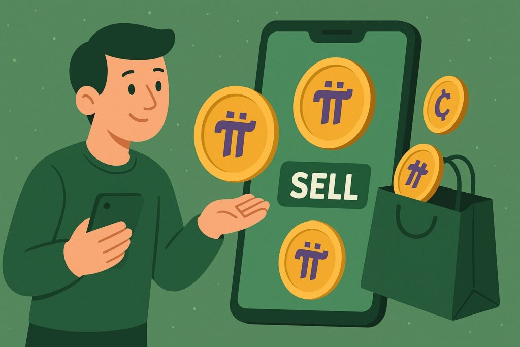 kan je pi coin verkopen