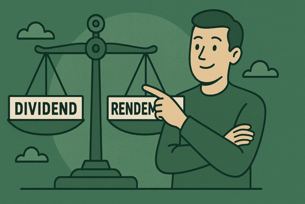 verschil dividend en rendement