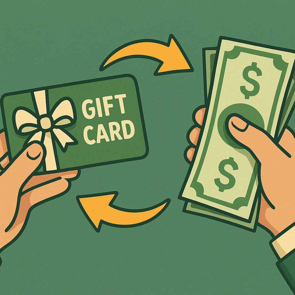 cadeaubon inwisselen voor geld