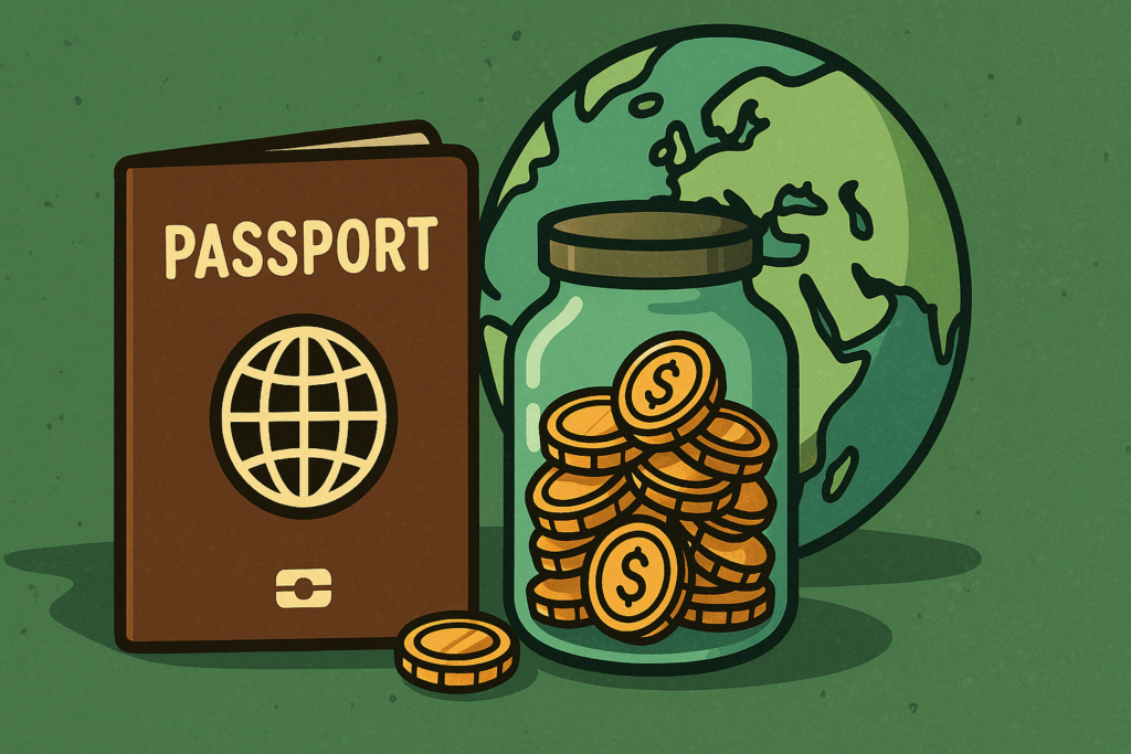 Sparen in het buitenland: kansen en valkuilen voor je vermogen