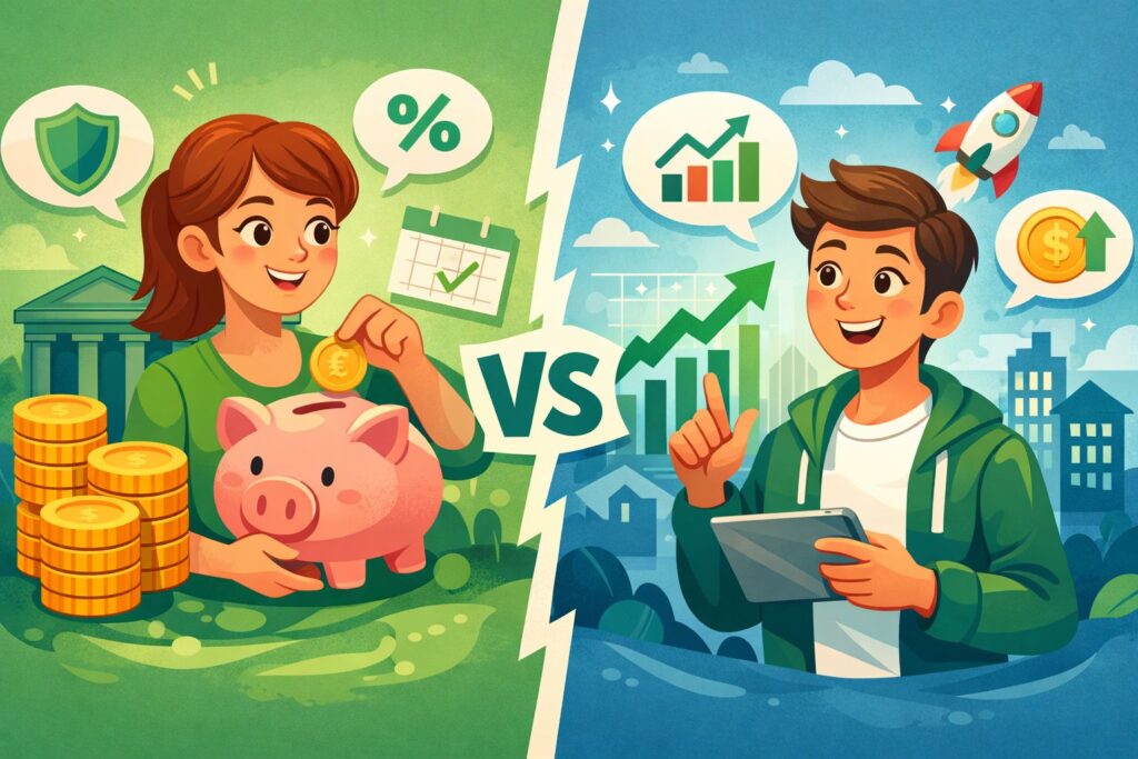 Slim omgaan met geld: sparen vs beleggen in de praktijk