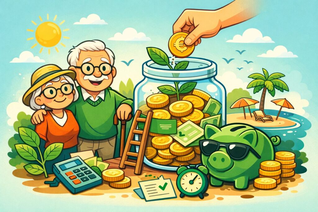 Wat is pensioensparen en hoe bouw je er slim vermogen mee op