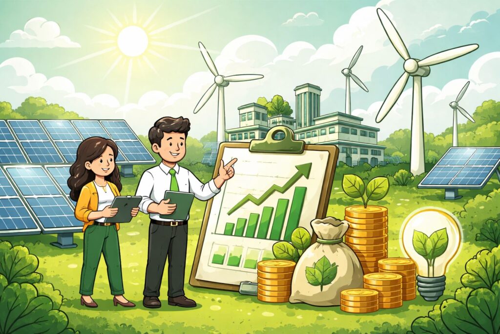 Slimme strategieën voor beleggen in groene energie met oog op de lange termijn