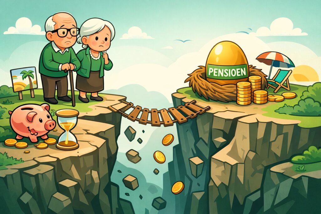 Het pensioengat begrijpen en slim dichten zonder later in te leveren