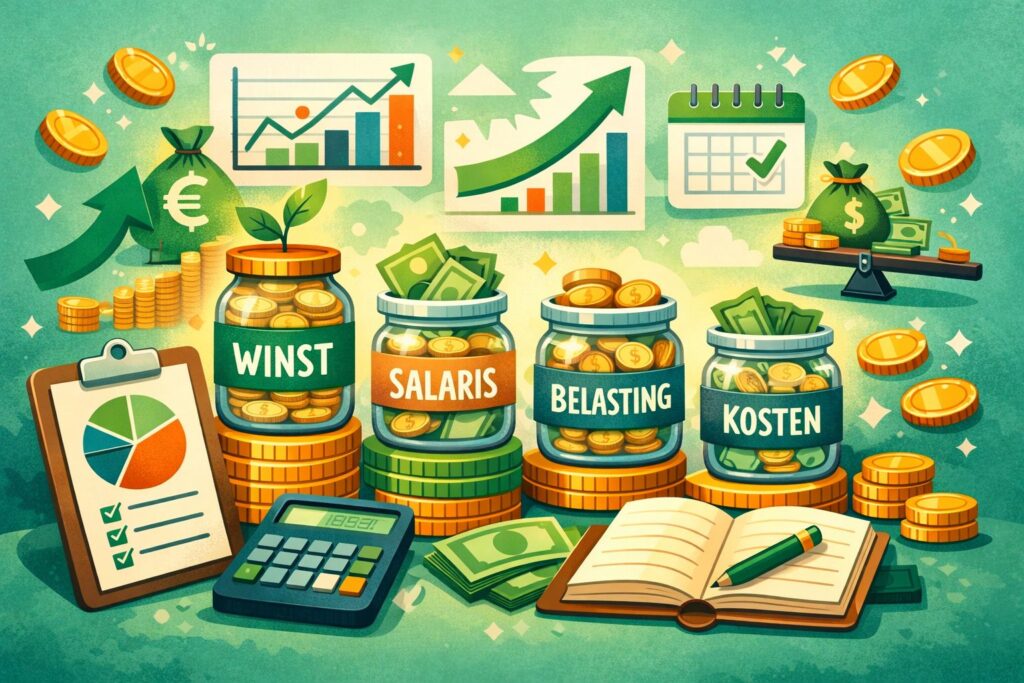 Slim omgaan met geld via de profit first methode in de praktijk