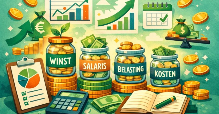 Slim omgaan met geld via de profit first methode in de praktijk