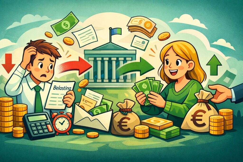 Slim omgaan met belasting betalen en ontvangen zonder verrassingen