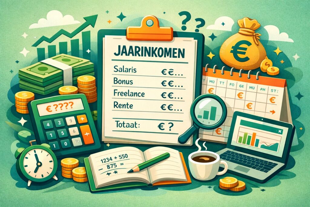 Jaarinkomen berekenen: zo krijg je een realistisch beeld van je totale inkomsten