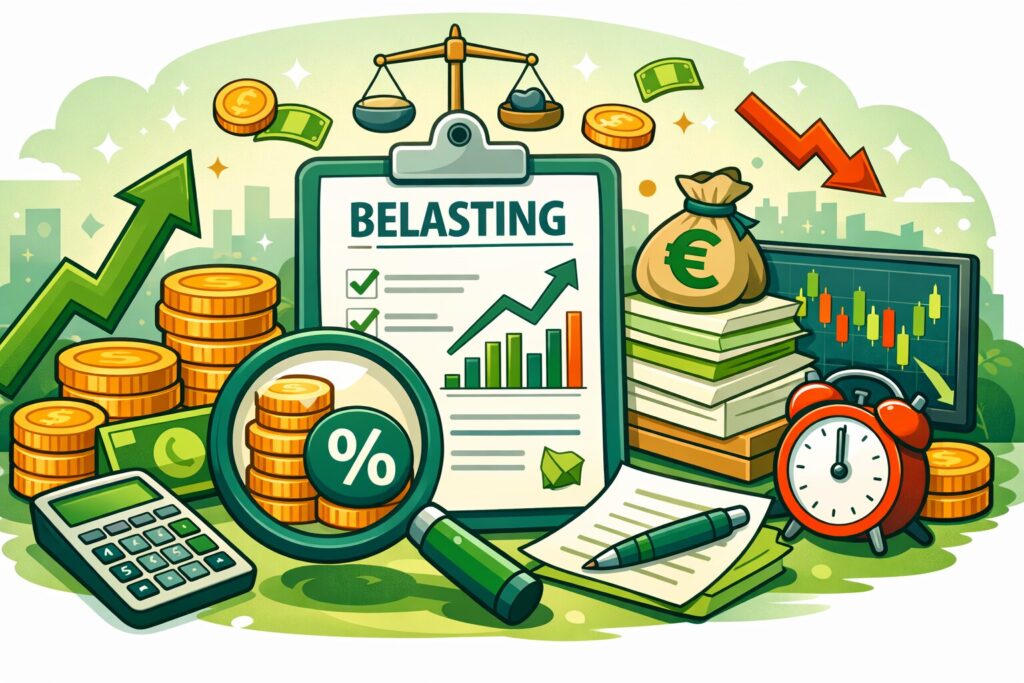 Wanneer betaal je belasting over aandelen en hoe werkt dat in Nederland?