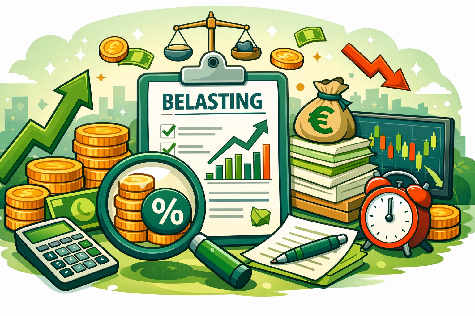 betaal je belasting over aandelen