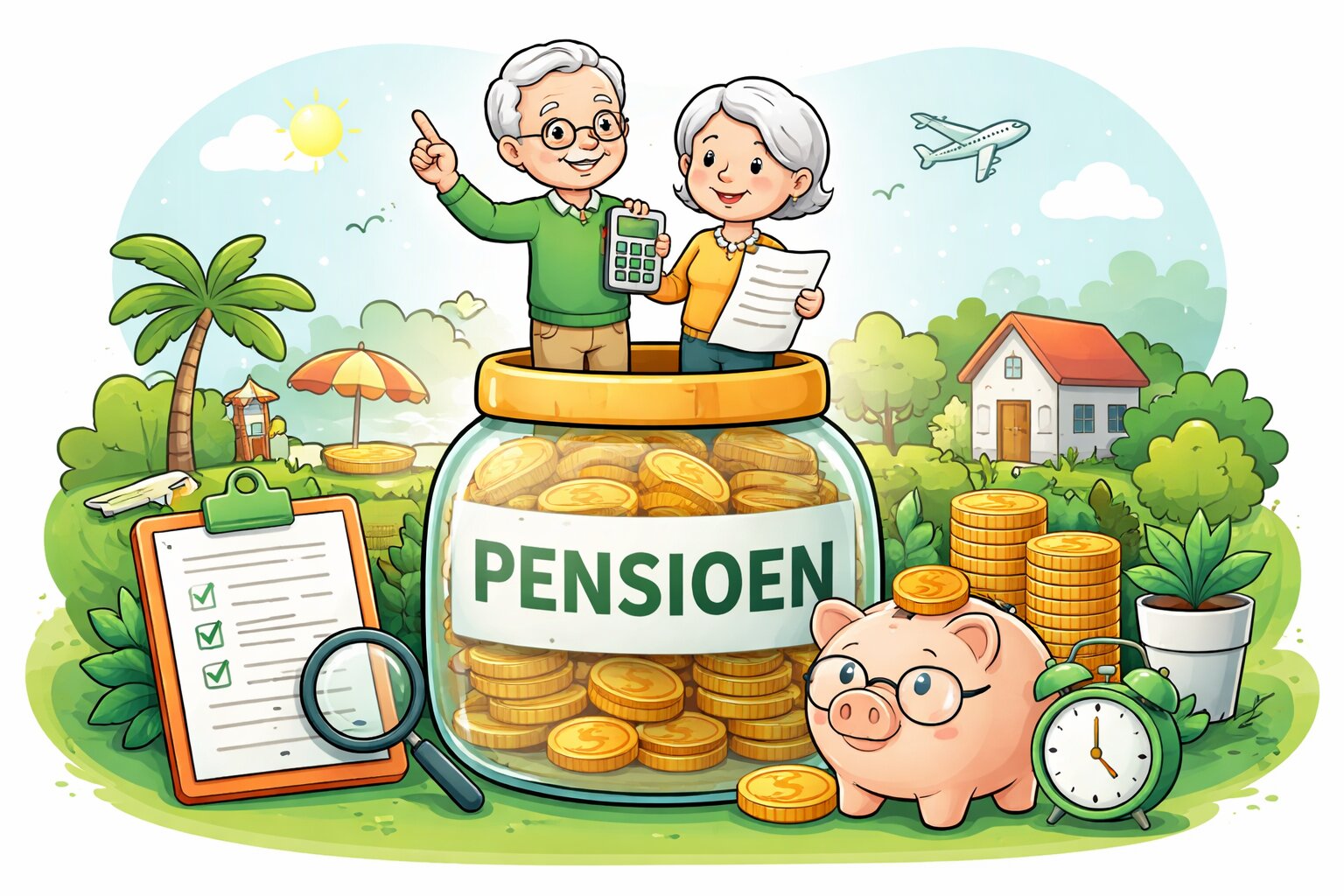vrije ruimte pensioen