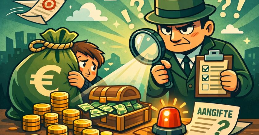 De risico’s van spaargeld niet opgeven aan de belasting